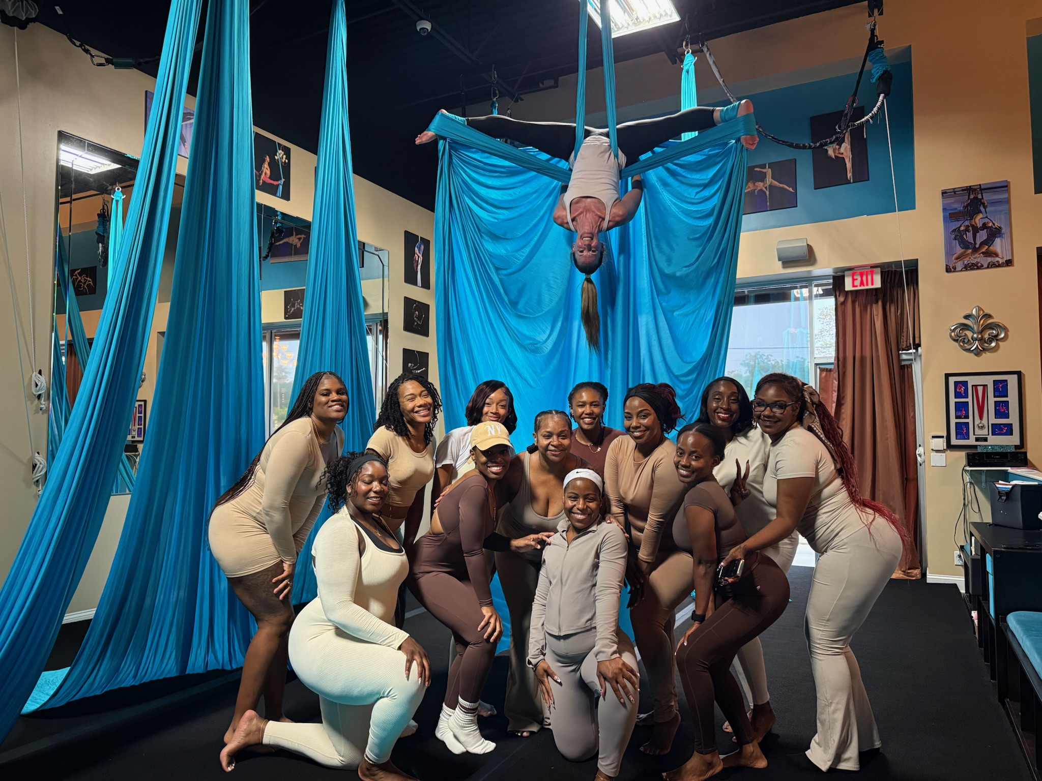 Aerial Yoga Party